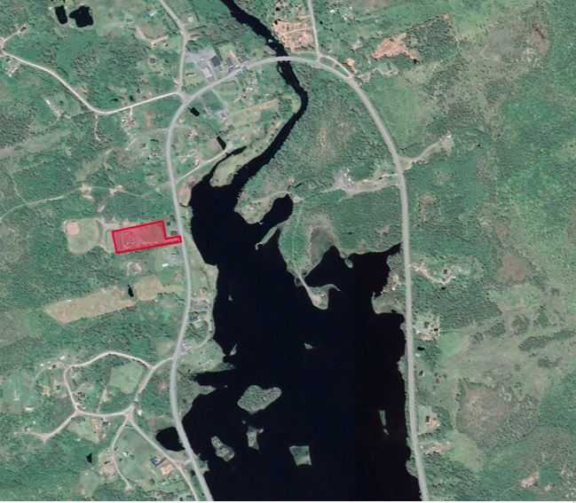 Aerial View - marked